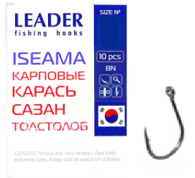 Крючки Leader Iseama¶ Крючки Leader Iseama¶