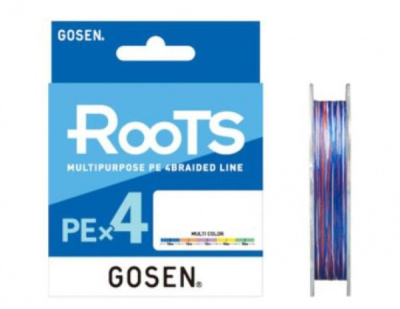 Плетеный шнур Gosen Roots X4 Pe 200м