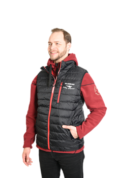 Жилет Alaskan Juneau Vest утепленный стеганый черный/красный (р L)