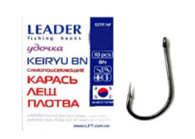 Крючки Leader Keiryu самоподсекающие¶ Крючки Leader Keiryu самоподсекающие¶