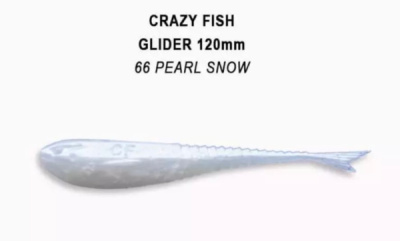 Приманка силиконовая Crazy Fish Glider Floating 5'', 12 см