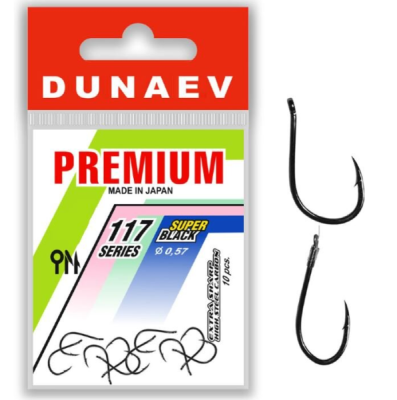Крючок одинарный Dunaev Premium 117