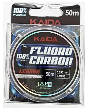 Флюорокарбон Kaida Leader Transparent 50м (0,350мм)