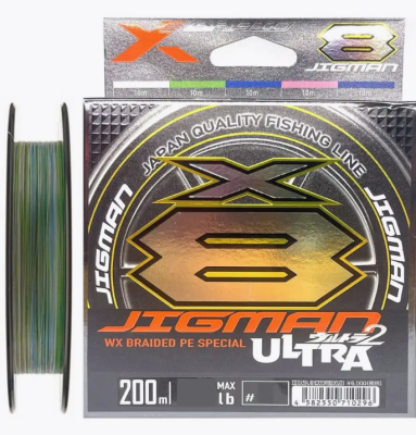 Плетеный шнур Ygk X-Braid Jigman Ultra X8 200м