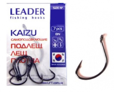Крючок одинарный Leader Keizu BN Крючок одинарный Leader Keizu BN