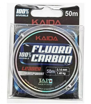 Флюорокарбон Kaida Leader Transparent 50м (0,14мм)