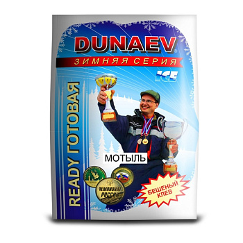 Прикормка Dunaev Ice Ready 0,75кг (Мотыль)