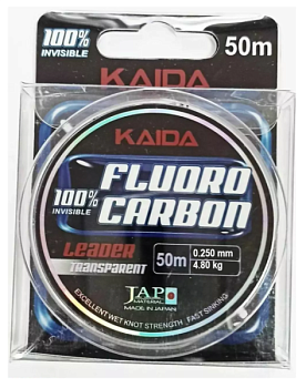 Флюорокарбон Kaida Leader Transparent 50м (0,250мм)