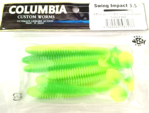 Приманка силиконовая Columbia Swing Impact 3.5'' (B09)