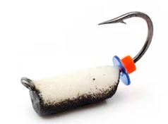 Мормышка Wolfram Столбик d2,5 мм 0,6г с фосфором черный Мормышка Wolfram Столбик d2,5 мм 0,6г с фосфором черный