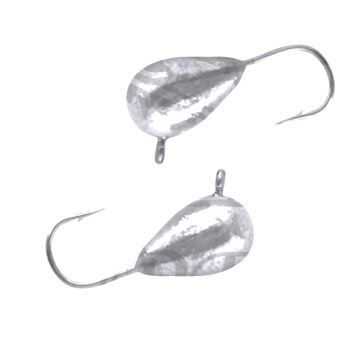 Мормышка Ладога вольфрамовая Конус с ушком простая никель d4,0 мм №102