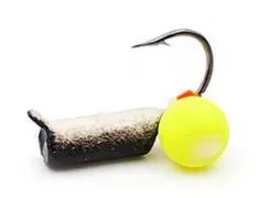 Мормышка Wolfram Столбик d3,0 мм 1,2г с фосфором Неон Мормышка Wolfram Столбик d3,0 мм 1,2г с фосфором Неон