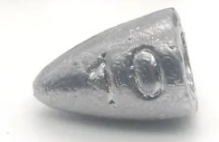 Груз Пуля каролинская оснастка (30г)