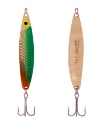 Блесна Aise Zilvinas II 34г зеленый/оранжевый Блесна Aise Zilvinas II 34г зеленый/оранжевый