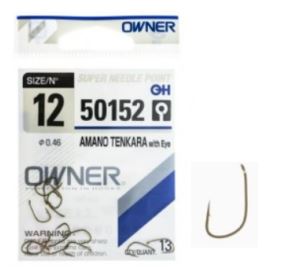Крючок одинарный Owner 50152 №12 Крючок одинарный Owner 50152 №12