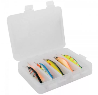 Коробка Следопыт для воблеров и балансиров ВБ-3 200*170*45 двухсторонняя¶ Коробка Следопыт для воблеров и балансиров ВБ-3 200*170*45 двухсторонняя¶