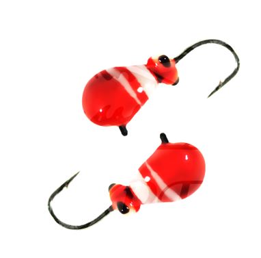 Мормышка Ладога вольфрамовая Конус обмазанная с глазком d3,0 мм №80