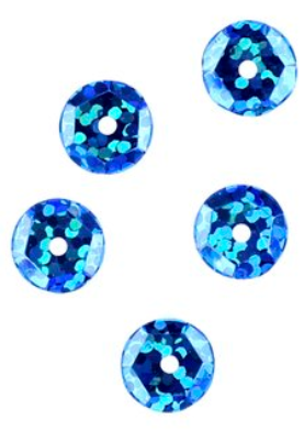 Блестки Mikado AM-SUR-C01-6, d 6mm (20шт) Блестки Mikado AM-SUR-C01-6, d 6mm (20шт)