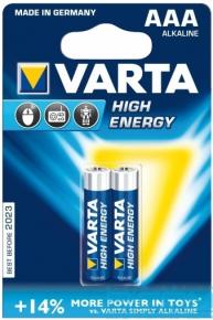 Батарейка VARTA High E AAA BLI2 LR3