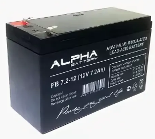 Аккумулятор Alpha FB7.2-12, 12В, 7.2Ач¶
