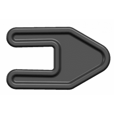 Заглушка для стрингера 9мм (комплект прав+лев) Заглушка для стрингера 9мм (комплект прав+лев)