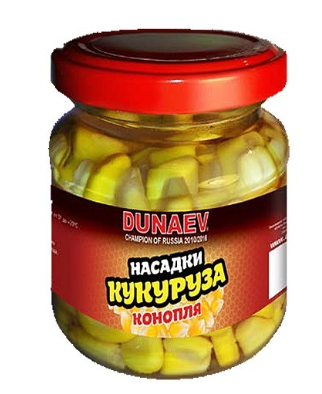 Насадка стеклобанка Dunaev Кукуруза Желтая 100мл