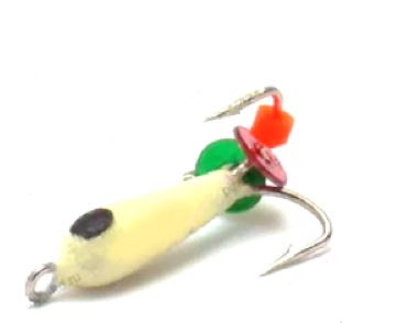 Мормышка Wolfram Черт d1,5 мм 0,2г с фосфором