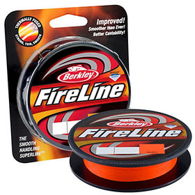 Плетеный шнур BERKLEY FireLine (Blaze Orange) new, 110m