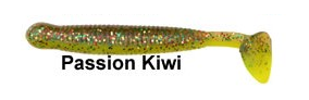 Приманка силиконовая SPRO Arrow Tail, 8см, Passion Kiwi (10шт)