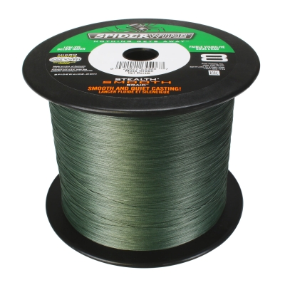 Плетеный шнур SPIDERWIRE Stealth (Moss Green), 3000m Плетеный шнур SPIDERWIRE Stealth (Moss Green), 3000m
