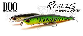 Воблер DUO Realis Minnow 80F, 80mm, 4.3g
