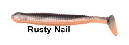 Приманка силиконовая SPRO Arrow Tail, 8см, Rusty Nail (10шт)