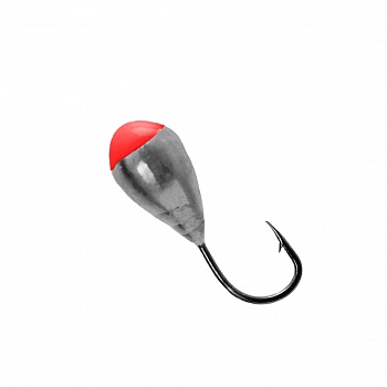 Мормышка вольфрамовая Lumicom Капля с отверстием и лыской гальваника d5,0мм Мормышка вольфрамовая Lumicom Капля с отверстием и лыской гальваника d5,0мм