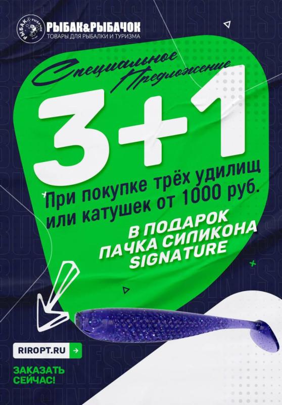 Силикон Signature в подарок!