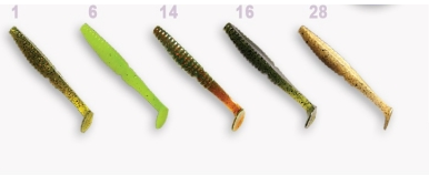 Приманка силиконовая Crazy Fish Scalp Minnow 3.2