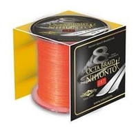Плетеный шнур Mikado Nihonto Octa Braid Orange 150м Плетеный шнур Mikado Nihonto Octa Braid Orange 150м