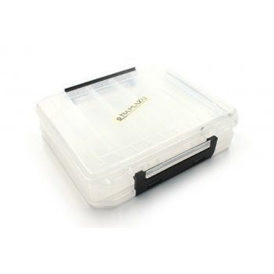 Коробка Namazu для воблеров, двусторонняя, 10 отделений, 20*17*4,6см/60 Коробка Namazu для воблеров, двусторонняя, 10 отделений, 20*17*4,6см/60