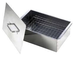 Коптильня 2-х ярусная 480x280x270 (сталь 1.0мм) Коптильня 2-х ярусная 480x280x270 (сталь 1.0мм)