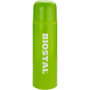 Термос Biostal, 0,75л (NB750С-G), c узким горлом, с кнопкой (зеленый)¶