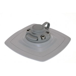 Замок и усиленная монтажная площадка с 3M VHB скотчем (серый) Замок и усиленная монтажная площадка с 3M VHB скотчем (серый)