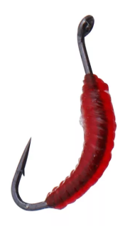 Крючок+мотыль Крючок+мотыль