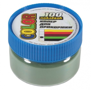 Колер 100 ПОКЛЕВОК зеленый, 50g Колер 100 ПОКЛЕВОК зеленый, 50g