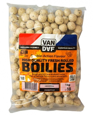 Бойлы VAN DAF, 18mm, 1kg Бойлы VAN DAF, 18mm, 1kg
