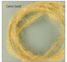 Поводок карповый Spro Strategy The Fuzz Leadcore Camo Sand 