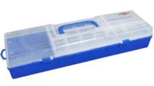 Коробка Mikado 44 х 13 х 8см синяя Коробка Mikado 44 х 13 х 8см синяя