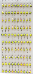 Мормышка металлическая Lumicom Паяная с фосф.каплей №30 (набор) (100шт)¶