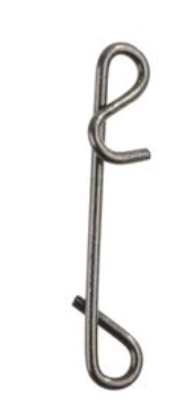 Карабин Mikado Wrapping Snap, XXS, BN, безузловой (10шт)¶ Карабин Mikado Wrapping Snap, XXS, BN, безузловой (10шт)¶