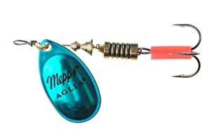 Блесна Mepps Aglia Platium (№2, Blue/Silver, 4,5 г)