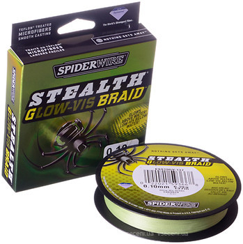 Плетеный шнур SPIDERWIRE Stealth (Glow-Vis), 137m Плетеный шнур SPIDERWIRE Stealth (Glow-Vis), 137m