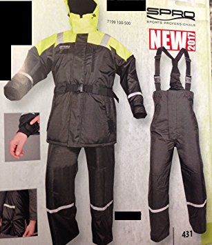 Костюм Spro Floatation, Suit Black & Yellow, XXXL, (7112-500) Костюм Spro Floatation, Suit Black & Yellow, XXXL, (7112-500)